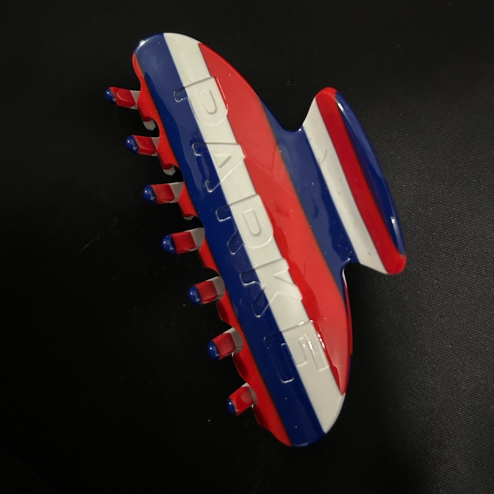 Parke Claw Clip in Red White & Blue